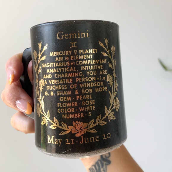 1970’s Gemini mug - Picture 3 of 5